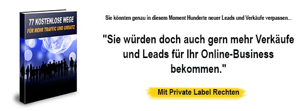 77 kostenlose Wege f�r mehr Umsatz und Traffic