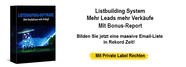 Listenaufbau System Mehr Leads mehr Verk�ufe