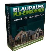 Blaupause PLR Einkommen Cover